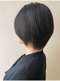 ショート/レイヤーショート/黒髪ショート