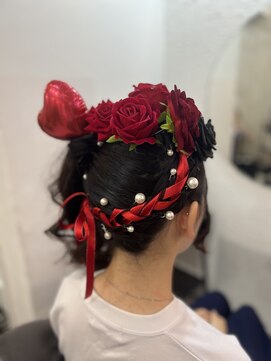 ラビス(Lovis) セミディ/シアーカラー/魅力倍増カール/ダークアッシュ