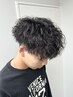 メンズカット＋ツイストパーマ＋眉カット　￥11000