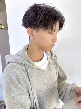 セプト(sept.) ソフトツイストパーマ刈り上げ名古屋美容室【sept.ryo】