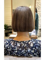 モアナ バイ ヘッドライト 沖縄東崎店(Moana by HEADLIGHT)&nbsp;Moana[東崎]#ミニボブ#前下がりボブ#艶髪#20代30代40代50代