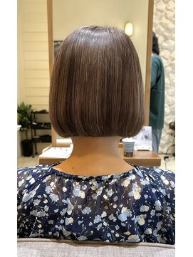 モアナ バイ ヘッドライト 沖縄東崎店(Moana by HEADLIGHT) Moana[東崎]#ミニボブ#前下がりボブ#艶髪#20代30代40代50代
