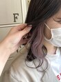 ヘアデザイン ノア(Noa)&nbsp;お手軽にハイトーンが楽しめる『inner color』おすすめです！