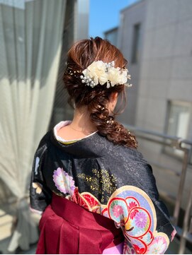 レウィン オモテサンドウ(Lewin-omotesando-) 卒業式着付け＋ヘアセット