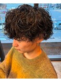 スパイラルパーマ