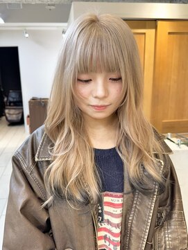 テトラ バイ ネオリーブ 横浜西口店(tetra by neolive) ウルフカット　デザインカラー　顔まわりレイヤー　横浜