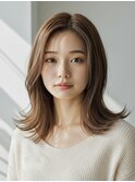 イメチェン/美髪/外ハネボブ/ワイドバング/髪質改善/縮毛矯正