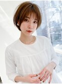 【30代・40代奈良】まとまり艶ショートボブ/髪質改善/うるは