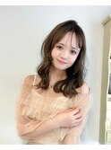 ナチュラルブラウンカラー×まとまるレイヤーカット