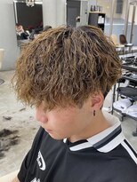 エデアンルクラ 下通(EDEAN Leclat)&nbsp;熊本メンズパーマ ツイスパ 波巻き MEN'S HAIR
