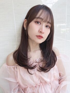 オーロ(ORO) ナチュラルイメチェン大人ミディアムストレートレイヤー