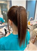 体育祭にもおすすめのヘアセット