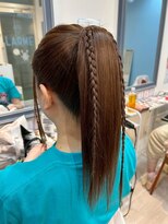 ラルム 仙台駅前店(LARME)&nbsp;体育祭にもおすすめのヘアセット