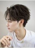フェザーショート　熊本フェザーパーマ MEN'S HAIR ショート