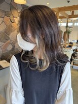 ガレリア サローネ(GALLARIA Salone by ORIGIN'S) 【隠せるインナーカラー】ブロンドベージュ