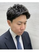 ツーブロ/ビジネススタイル/銀座/barber/駅近/床屋/理容室