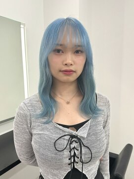 エゴ 池袋(EGO) 水色カラー/ブルーカラー/複雑履歴修正