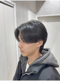 仙台メンズカットセンター分け/センターパート/ハンサムショート