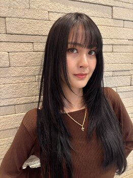 ピカイチ 上通店(pikA icHi)の写真/今話題大人韓国風スタイル、顔周りレイヤーであなたの魅力を引き出します！髪質改善で健康的なツヤ髪に◎