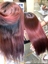 ジーナ 名駅(XENA.) 髪質改善☆乾かすだけでツヤツヤ、サラサラ縮毛矯正12