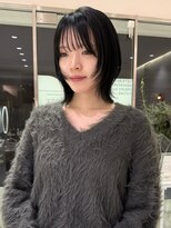 マイル 渋谷(mile)&nbsp;ボブウルフ/ウルフ／ブルーブラック