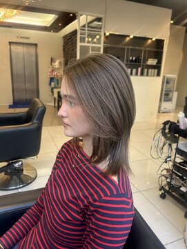 エアー 神戸(AIR) ミディアムレイヤー＊前髪なし