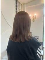 ウェルズグランデ 天理店(Well's GRANDE) ナチュラル艶ストレートボブ