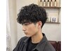 【メンズ限定】カット＋パーマ＋トリートメント＋眉毛カット　14760円～