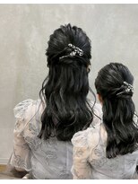 デコヘアー キートス(DECO HAIR kiitos)&nbsp;大人可愛いハーフアップ