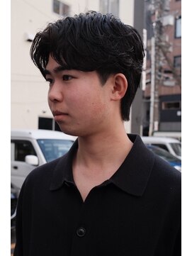 ハイプ メン 藤沢(HYPE MAN) フェザーパーマニュアンスパーマ毛流れパーマメンズパーマ