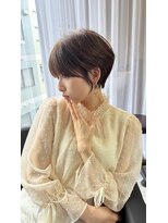 アグ ヘアー ネスト 茨木店(Agu hair nest)&nbsp;大人ショートボブ 20代30代40代ヘア 小顔 大阪クビレ茨木