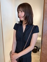 チクロヘアー(Ticro hair)&nbsp;＠Luca ヘーゼルブラウン× レイヤーカット