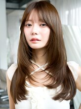 レノラ 髪質改善カラー 本町(LENORA)&nbsp;上品韓国ヘア/透明感ベージュカラー/ハッシュカット