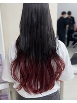 アライブ ハラジュク(ALIVE harajuku)&nbsp;グラデーションカラーバレイヤージュインナーカラー　ryota