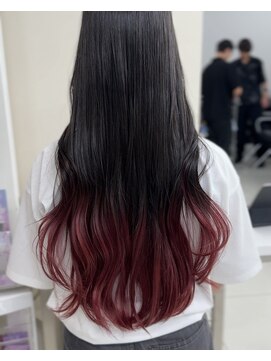 アライブ ハラジュク(ALIVE harajuku) グラデーションカラーバレイヤージュインナーカラー　ryota