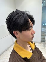 ケンジ 平塚 アネッタ(KENJE annetta)&nbsp;メンズ　メンズパーマ　フェザーパーマ　波巻パーマ　特殊パーマ