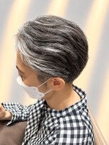 トランスサロン 吉祥寺(TRANS SALON)&nbsp;白髪グラデーション×ツーブロックショート