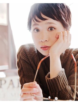 ヘアーアンドアトリエ マール(Hair&Atelier Marl) 【Marl】ウェットな質感のショートスタイル