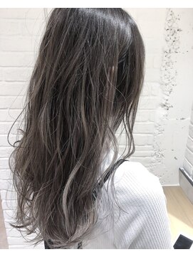 エイト 福岡天神店(EIGHT fukuoka) 【EIGHT福岡】nabe_外国人風バレイヤージュSILVER☆☆