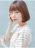 小顔ヘア 似合わせボブ！