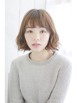 フース(Hus) ゆるカールボブ