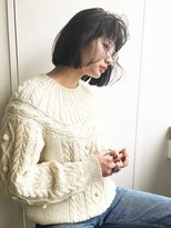 アカ(ACA)&nbsp;【ACA】ほつれバングシンプルボブ