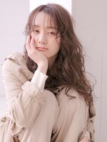 バッテリー ヘアアンドメイク 塚本店(Battery hair&make)&nbsp;無造作ロングウェーブ