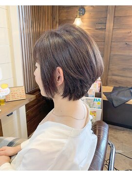 シュシュ 万世町店(CHOU CHOU) 【デメリットもメリットに】2wayショートボブ