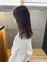 ヌイ 横浜(nui) 切りっぱなしベージュ_エアリーミディホワイトアッシュ