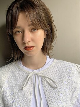 メイクス 表参道(MAKE'S omotesando) 【堀口】センターパート/外ハネボブ/前髪