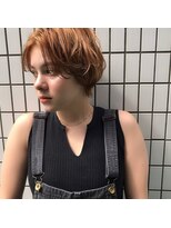 ラレイ(Lalei)&nbsp;＊オレンジカラー 大人ショート 辻幸奈 表参道