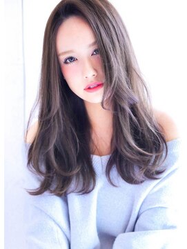 ルーヴル 西宮北口(Louvre) 【くすみブルー☆グレージュ】ショコラベージュニュアンスカラー