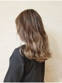 ミルクティベージュグラデーションカラー