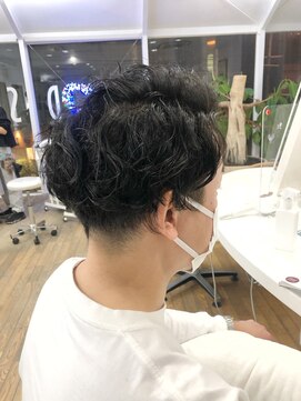 ヘッズ 本八幡店(HEADS) かき上げヘア　ニュアンスマッシュ　サイドパート　韓国マッシュ
